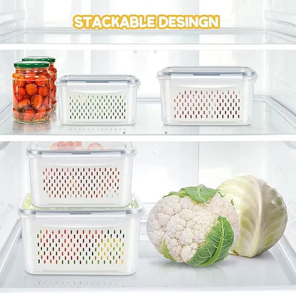 Refrigerator Storage Containers Boxes